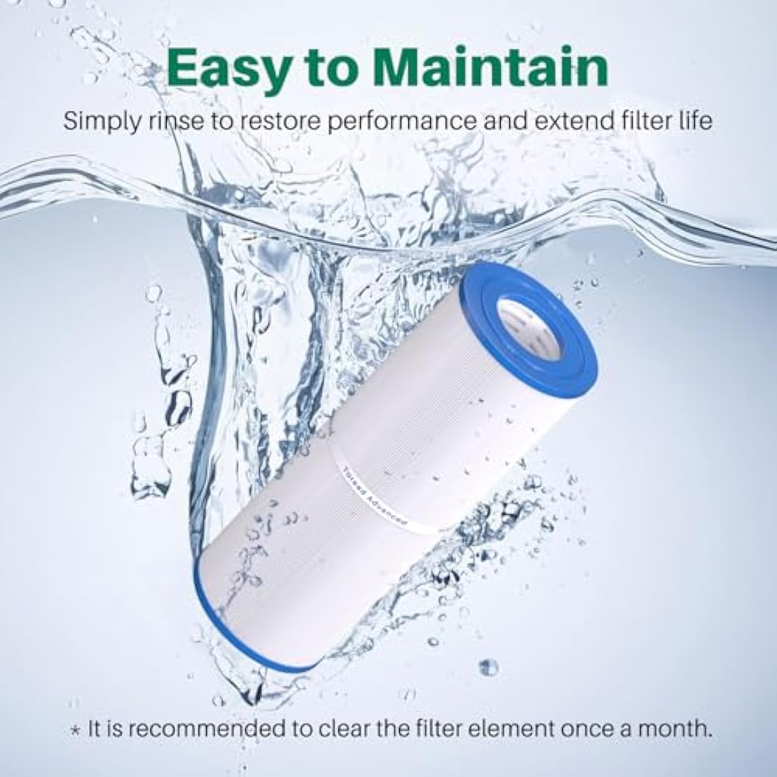 TOREAD Spa Filter Replacement for Unicel C-4950 & Pleatco PRB50-IN | 2-Pack