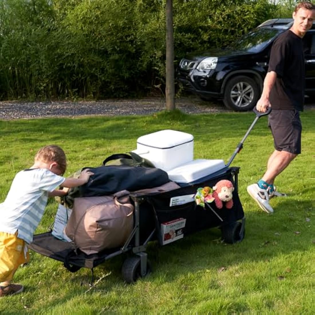 Portal Heavy Duty Folding Festival Trolley | 600L XXL Camping Cart