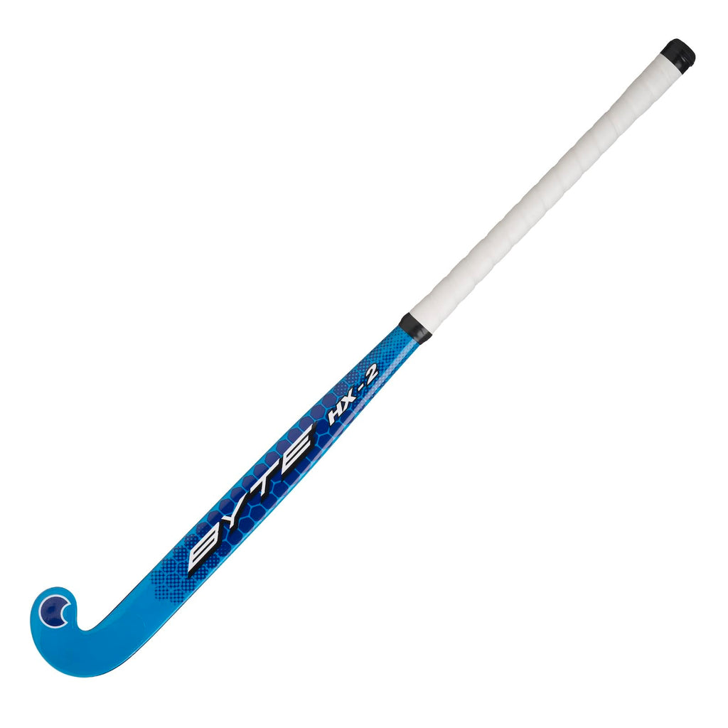 Byte HX2 Junior Composite Field Hockey Stick – Blue – 5% Carbon