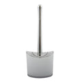 MSV Manihi White Toilet Brush and Freestanding Container Set | 40cm