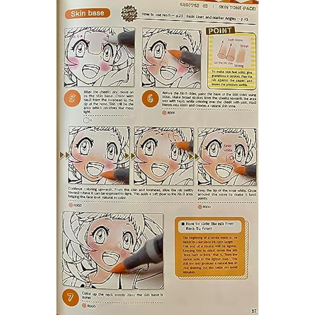 Copic Ciao 12-Piece Graphic Marker Set with Official Guide Book