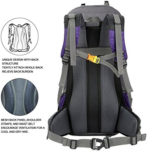 60L Waterproof Hiking Backpack – Lightweight Camping Rucksack