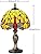 Stained Glass Dragonfly Table Lamp – Handmade Art Nouveau Light