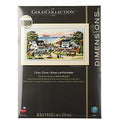 Dimensions Cozy Cove Counted Cross Stitch – 18 Count Ivory Aida Fabric