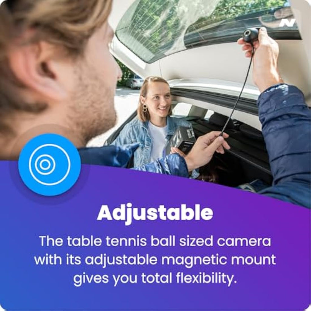 Nextbase Rear Window Camera – 140° Wide Angle Dash Cam Add-On Module