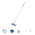 Bestway Deluxe Pool Maintenance Kit with Vacuum and Skimmer Net – Blue