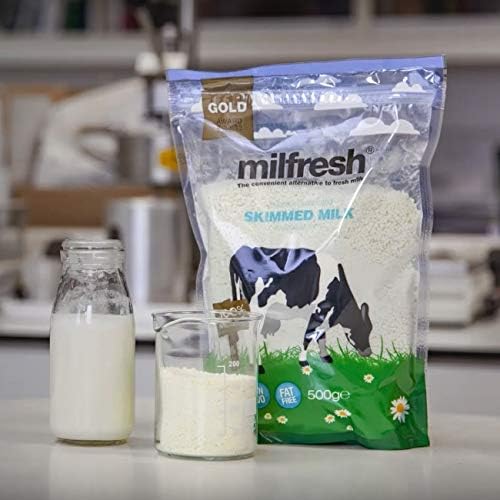 Milfresh Gold Granulated Skimmed Milk Powder - 500g (Pack of 10)
