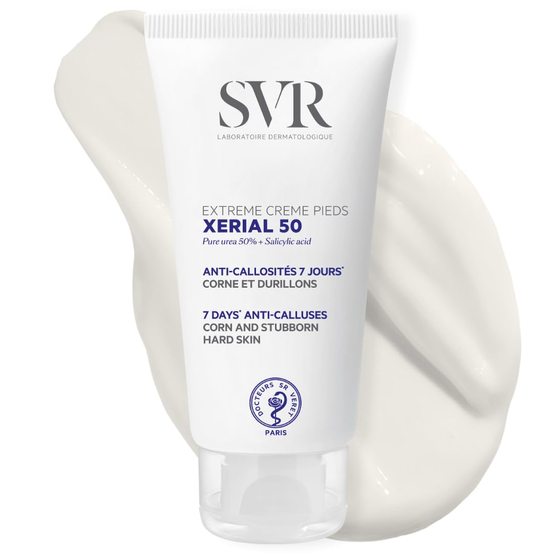 SVR Xerial 50 Extreme Foot Cream – 50% Urea for Cracked Heels & Calluses