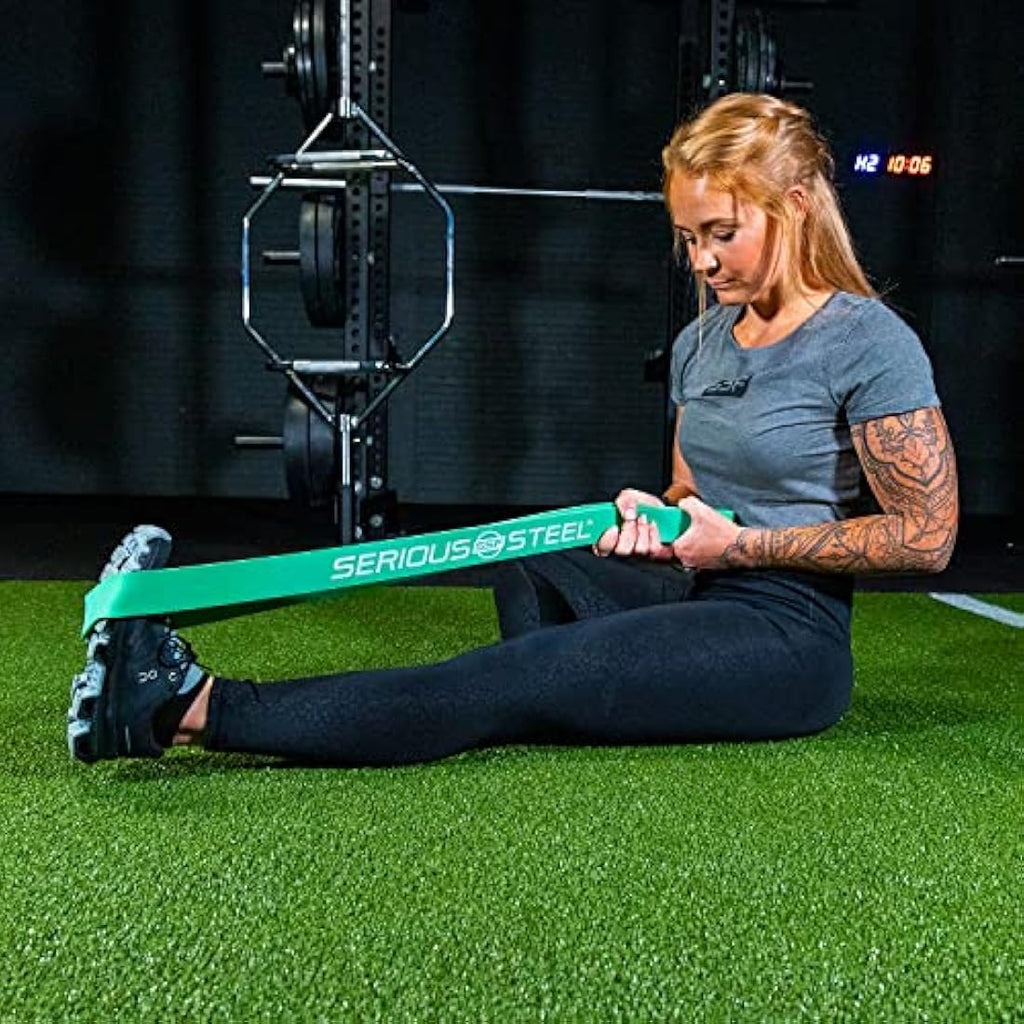 Serious Steel 32" Resistance Training Bands - 6 Piece Latex Set