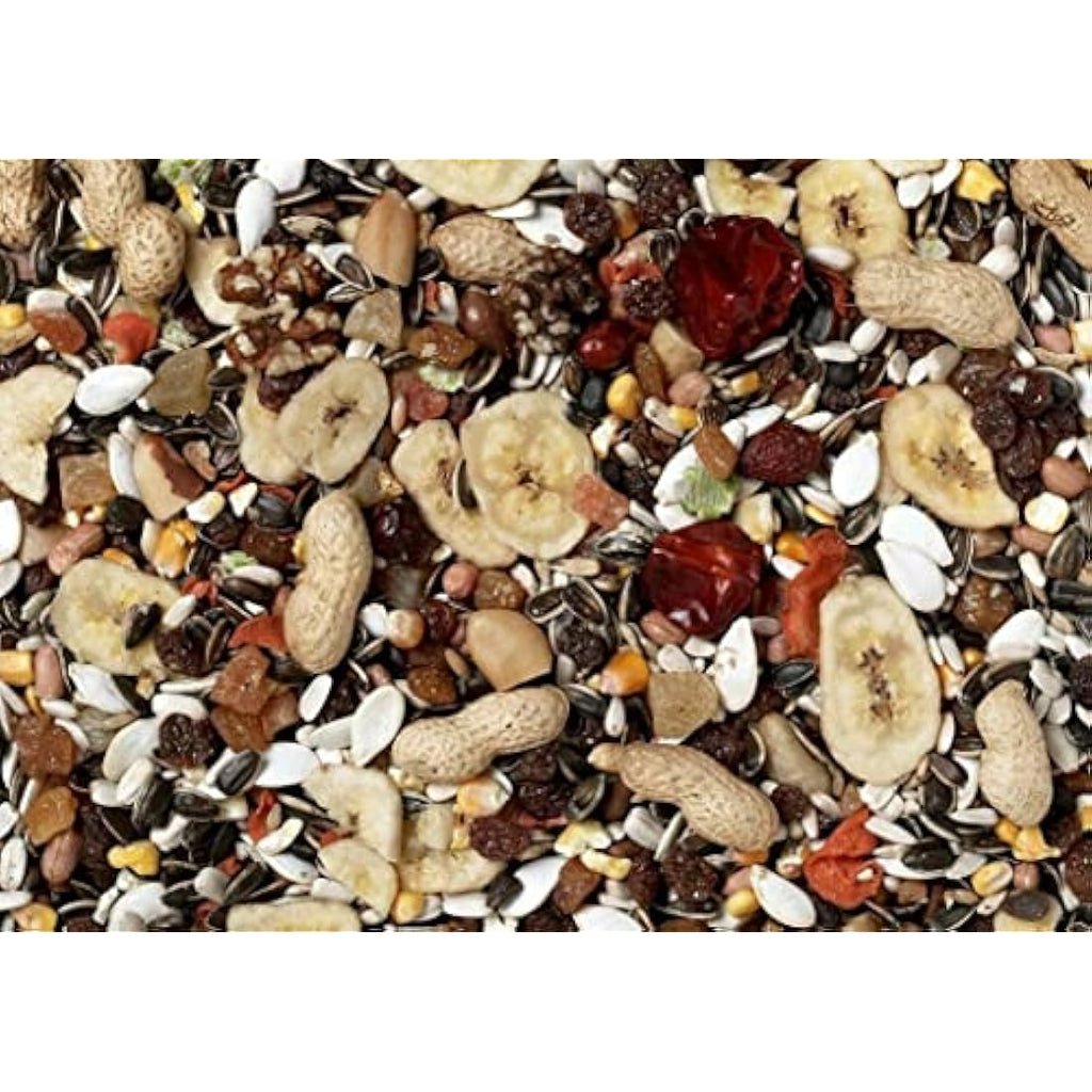 Johnston & Jeff Premium Fruit Parrot Food - 22 Ingredients, 12.75kg
