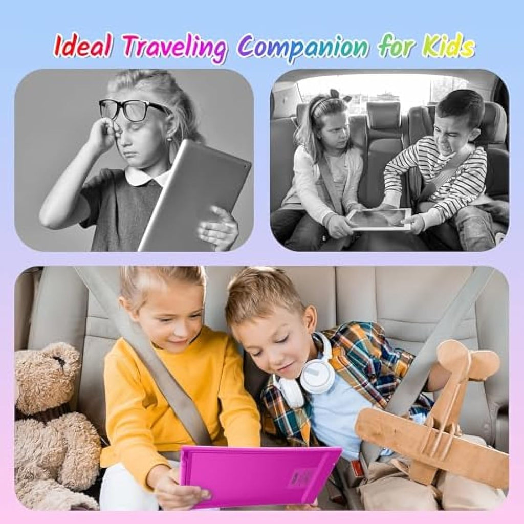 TECJOE 10 Inch LCD Writing Tablet 2 Pack - Colorful Doodle Board for Kids