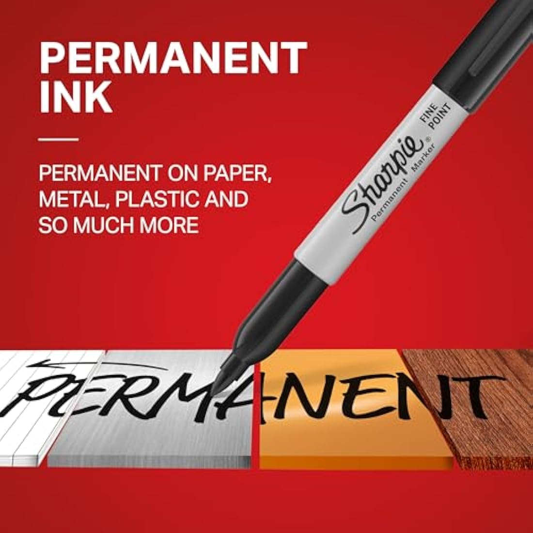 Sharpie Permanent Markers - Fine Point Black and Blue Set - 25 Count