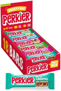 Perkier Variety Box – 18 Vegan Protein & Fibre Fruit and Nut Bars