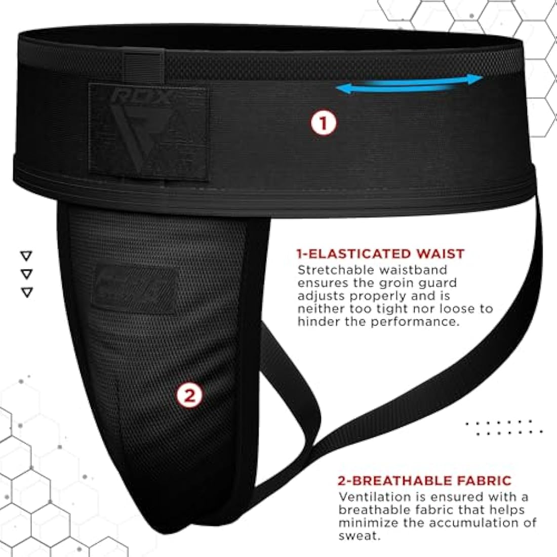 RDX Groin Guard Cup – Ventilated MMA Boxing Jockstrap Protector