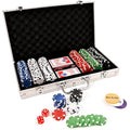 M.Y Texas Hold'em Poker Set | 300 Piece 11.5g Chips in Aluminium Case