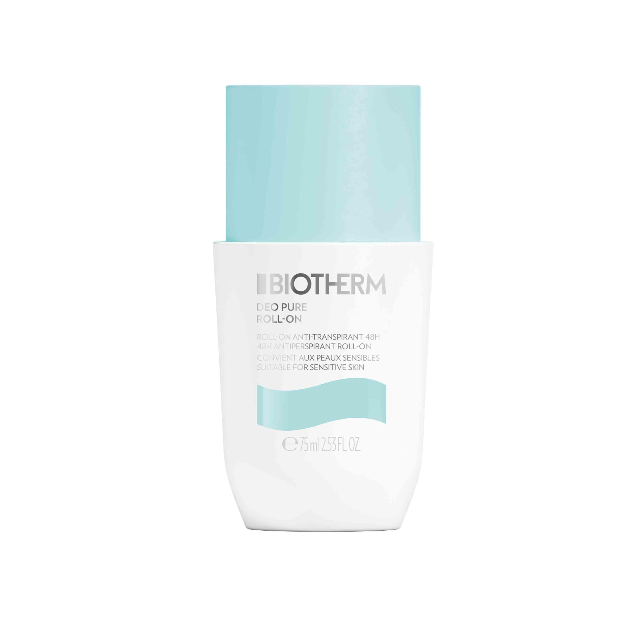 Biotherm Deo Pure Roll-On Deodorant – 48-Hour Protection - 75ml