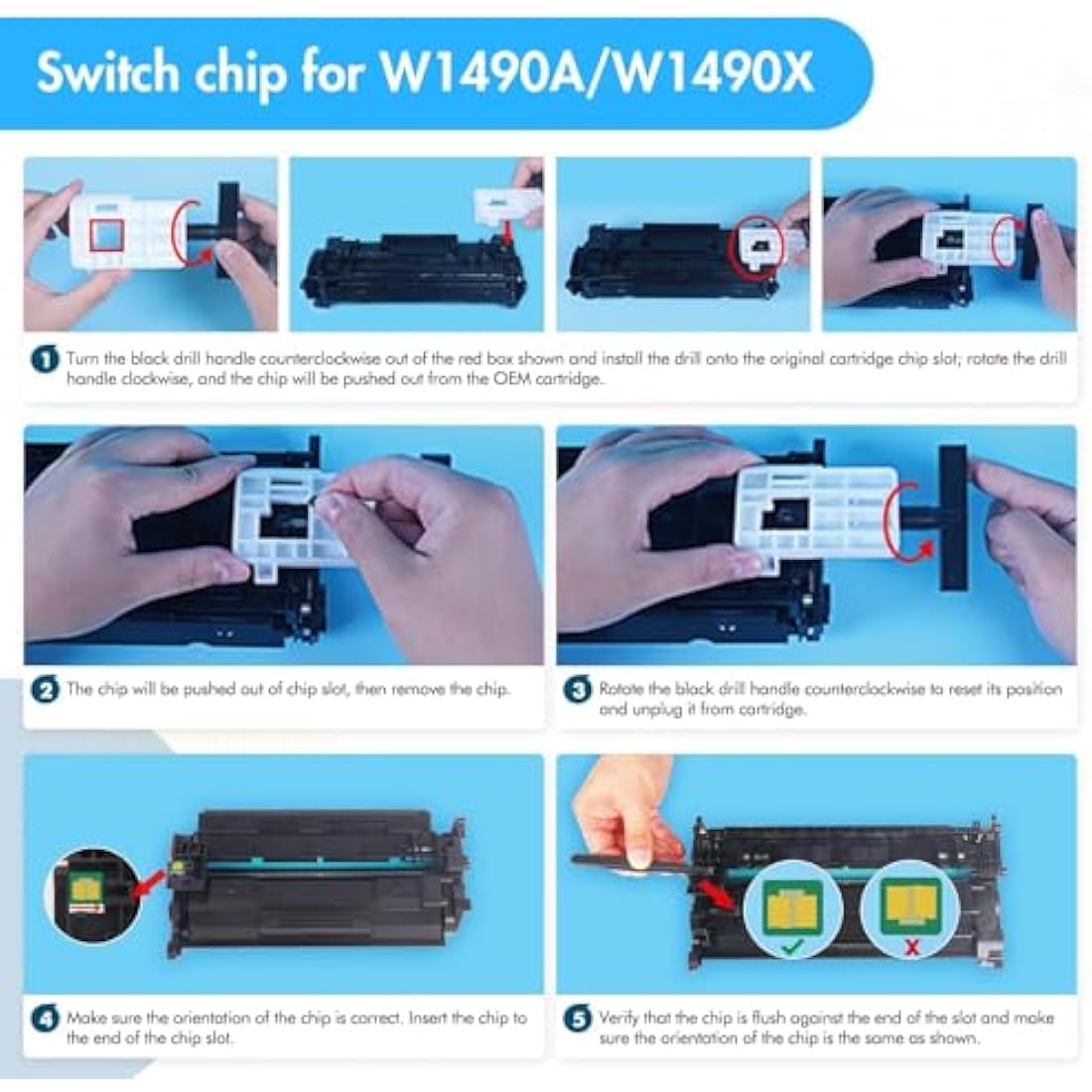 INFITONER 149A Black Toner Cartridge for HP Laser Pro 4002DW 4102FDW