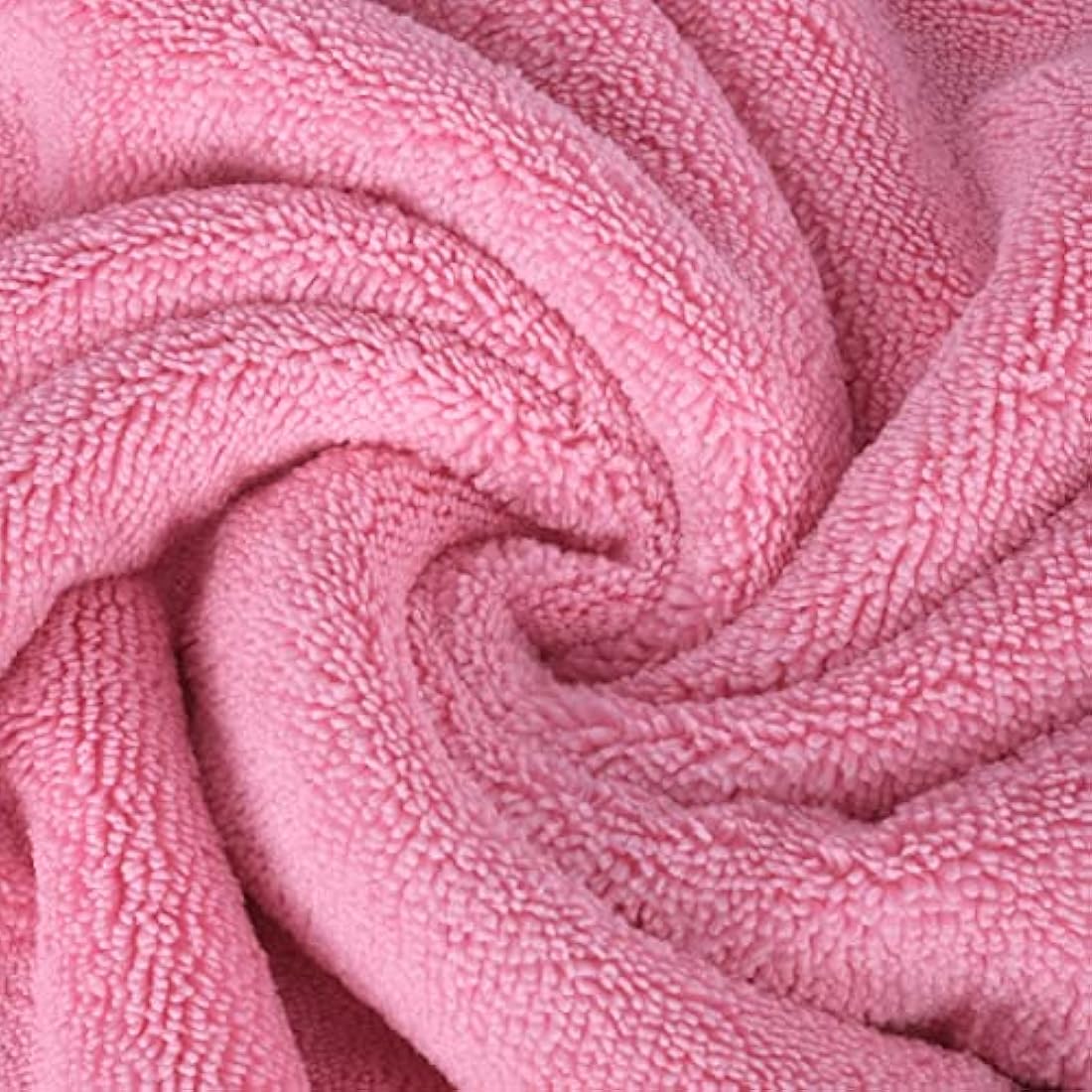 Polyte Quick Dry Microfibre Bath Towels - 76 x 145 cm, 4 Pack (Pink)