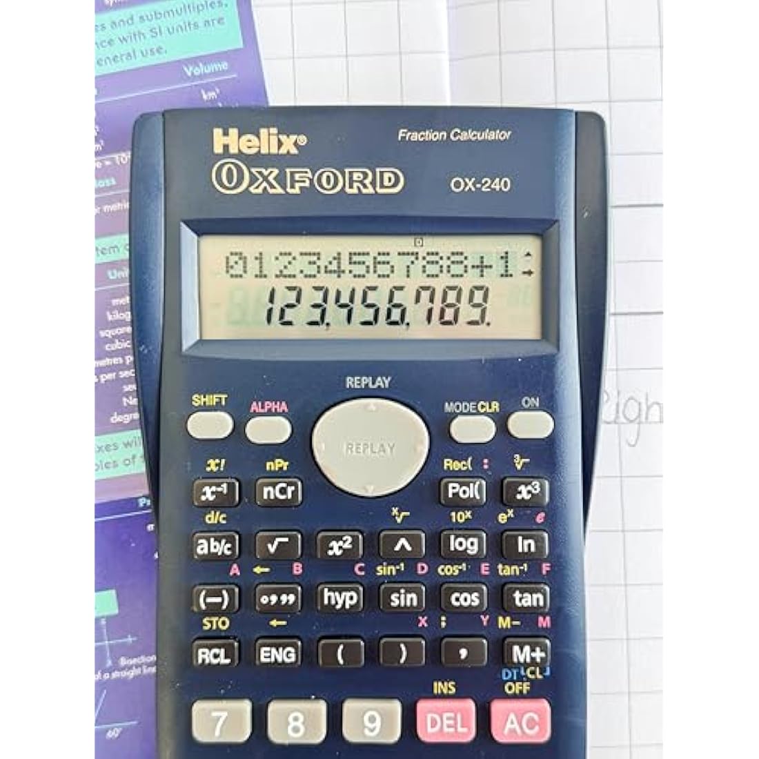 Helix Oxford Scientific Calculator | 240 Functions | Key Stage 3 & 4