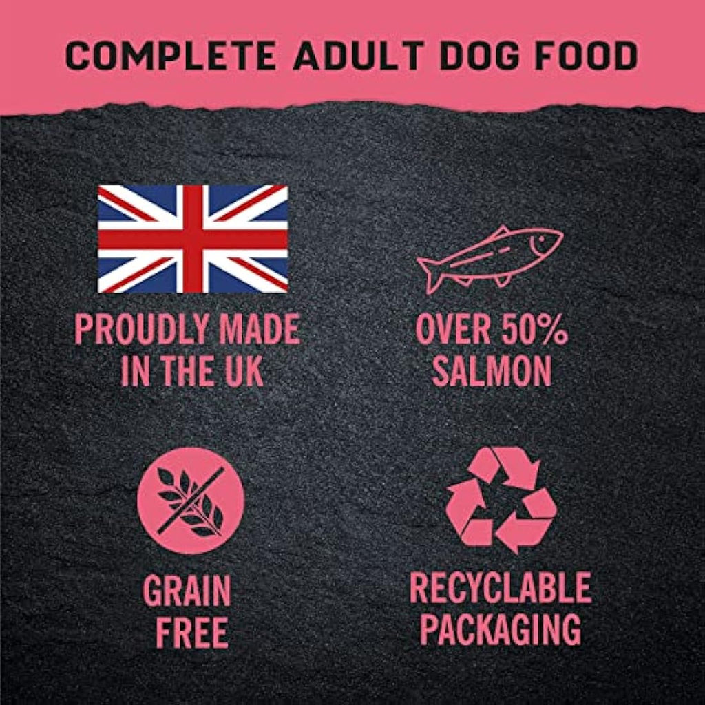 Harringtons Just 6 Salmon & Veg Grain Free Adult Dog Food - 6kg