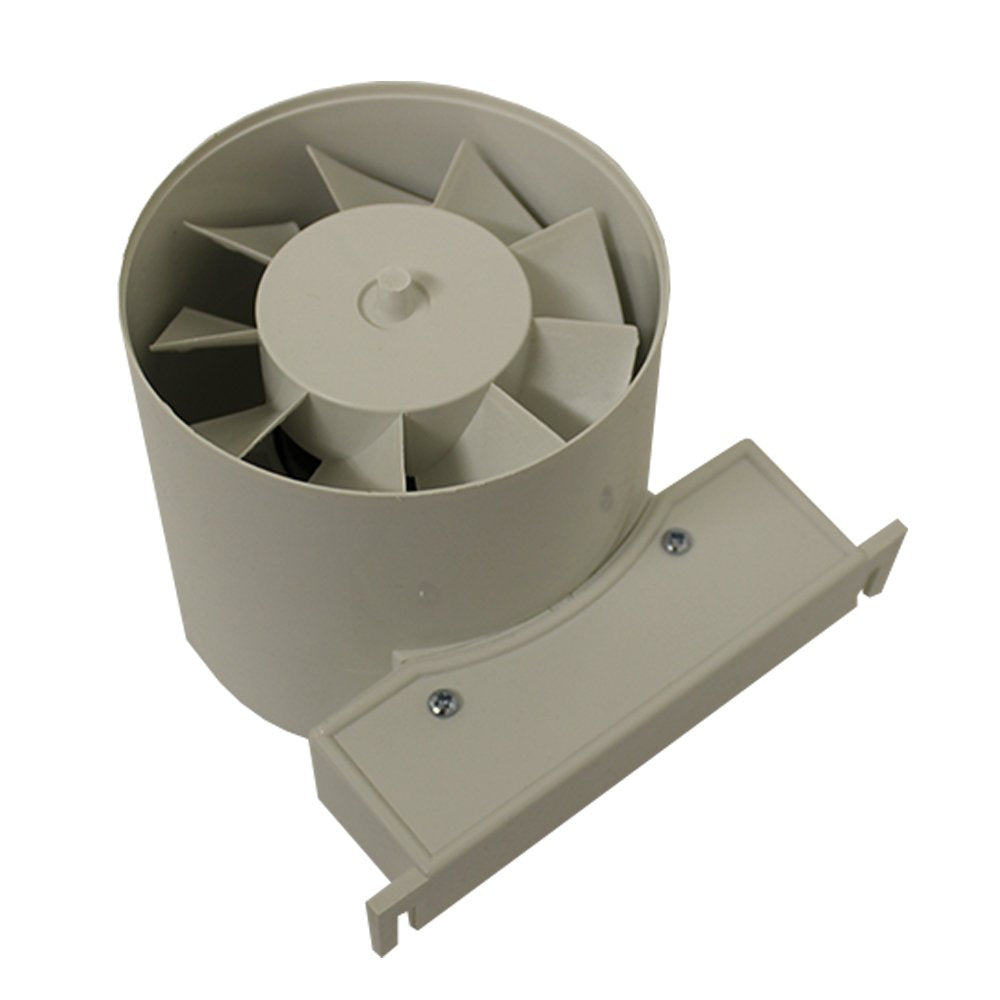 Manrose ID100T Inline Extractor Fan with Timer and Bracket | 100mm