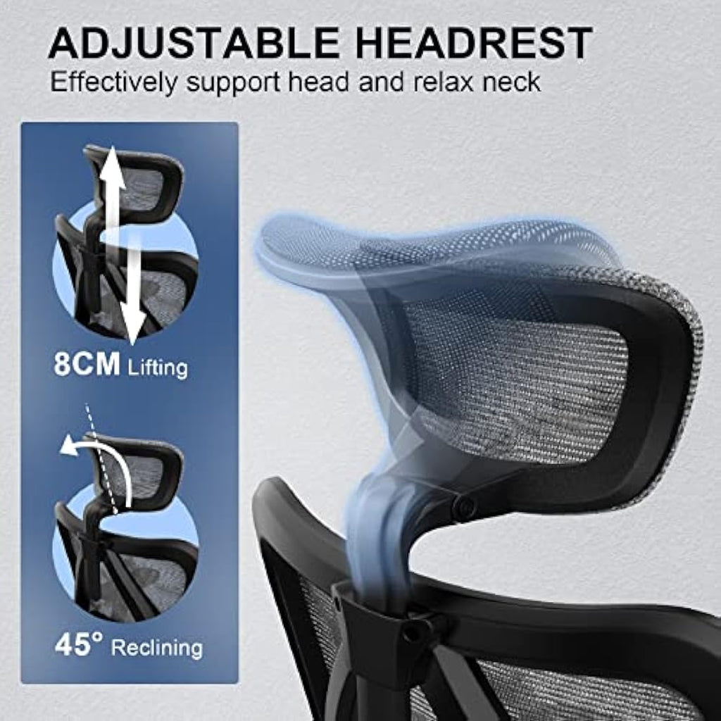 SIHOO M57 Ergonomic Mesh Office Chair | 3D Armrests & Lumbar Support