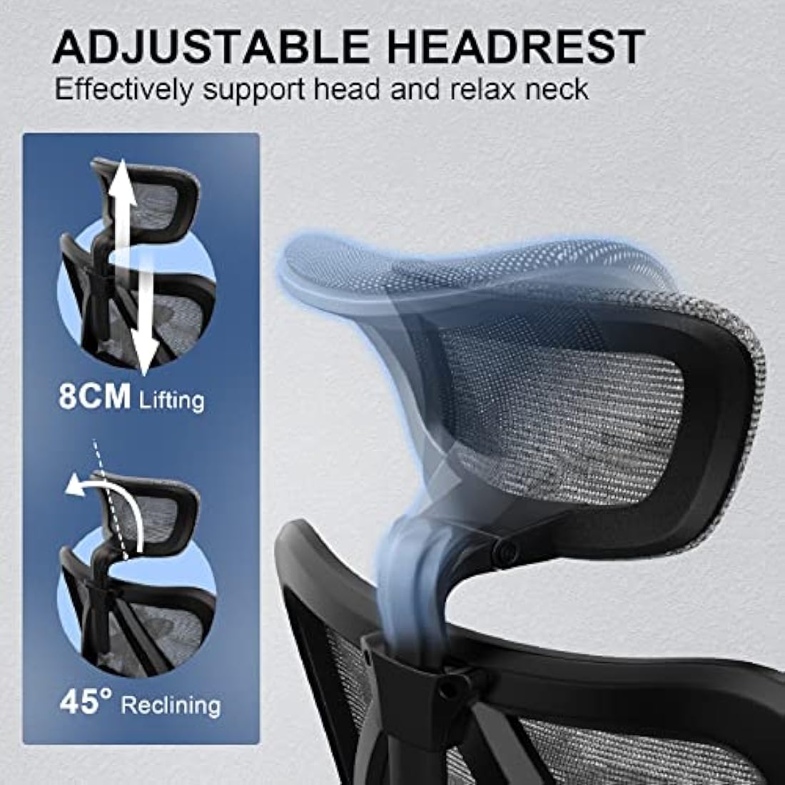 SIHOO M57 Ergonomic Mesh Office Chair | 3D Armrests & Lumbar Support