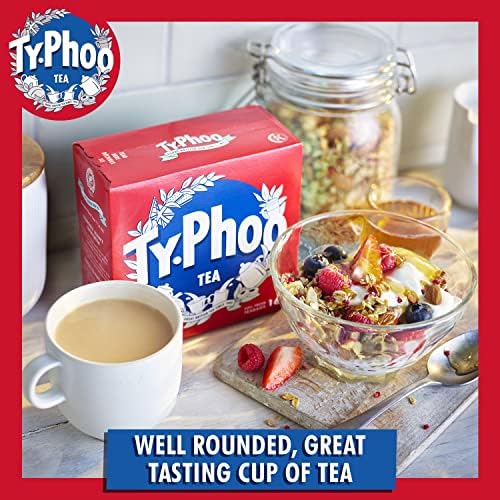 Typhoo English Breakfast Tea Bags – Bulk Case of 8 x 240 Teabags
