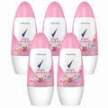 Sure Bright Bouquet Antiperspirant Roll-On Deodorant - 50ml (Pack of 5)