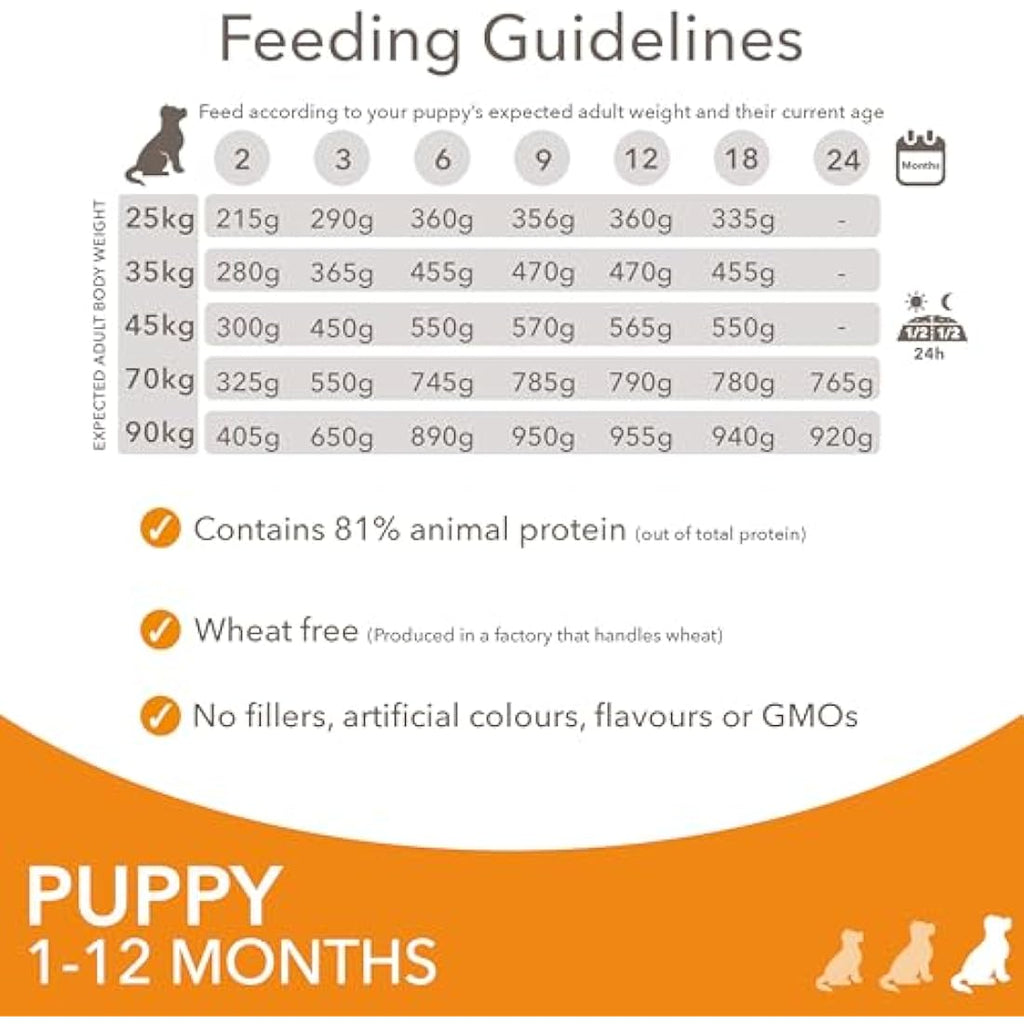 IAMS Large Breed Puppy Dry Dog Food - Chicken Recipe, 12kg Bag