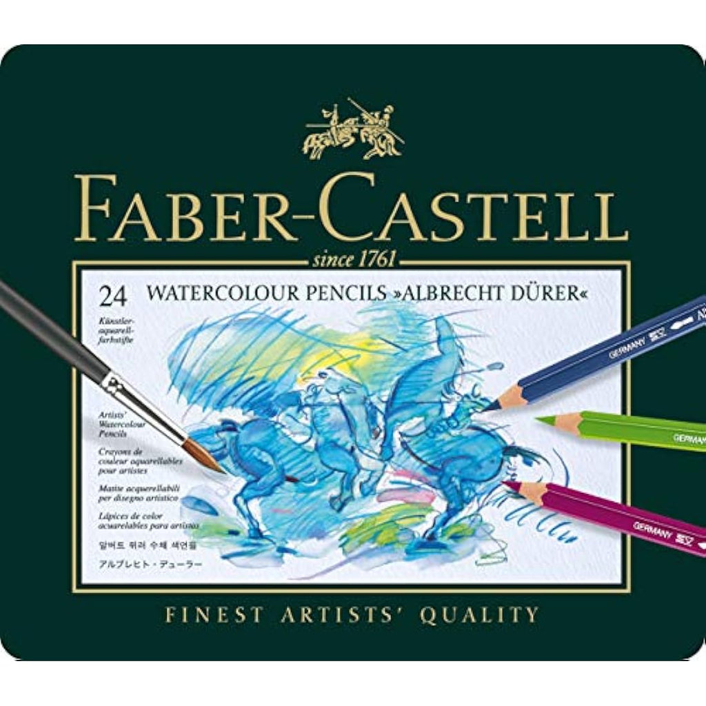 Faber-Castell Albrecht Dürer Watercolour Pencil Set with Water Brush