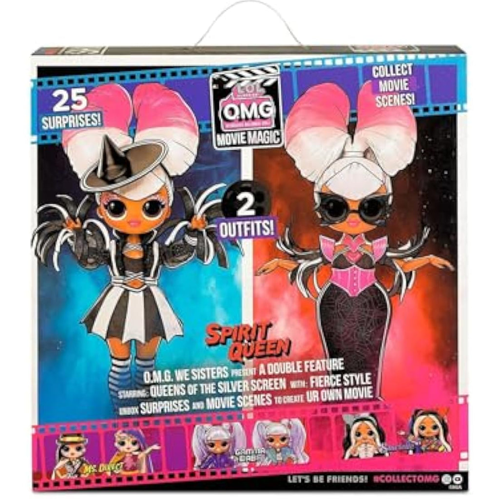 LOL Surprise OMG Movie Magic Spirit Queen Fashion Doll Playset