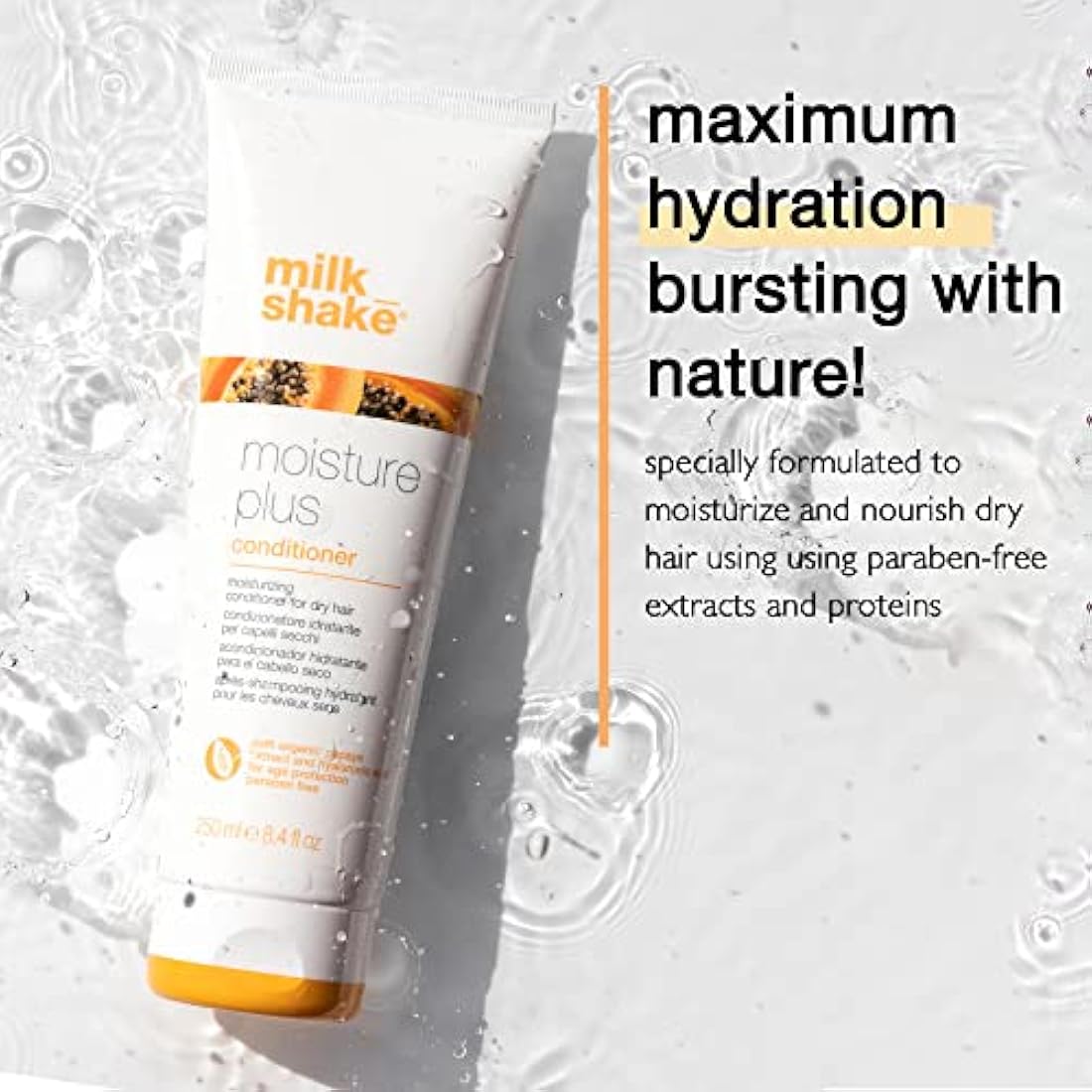 Milkshake Moisture Plus Conditioner | Hydrating Organic Papaya - 1000ml