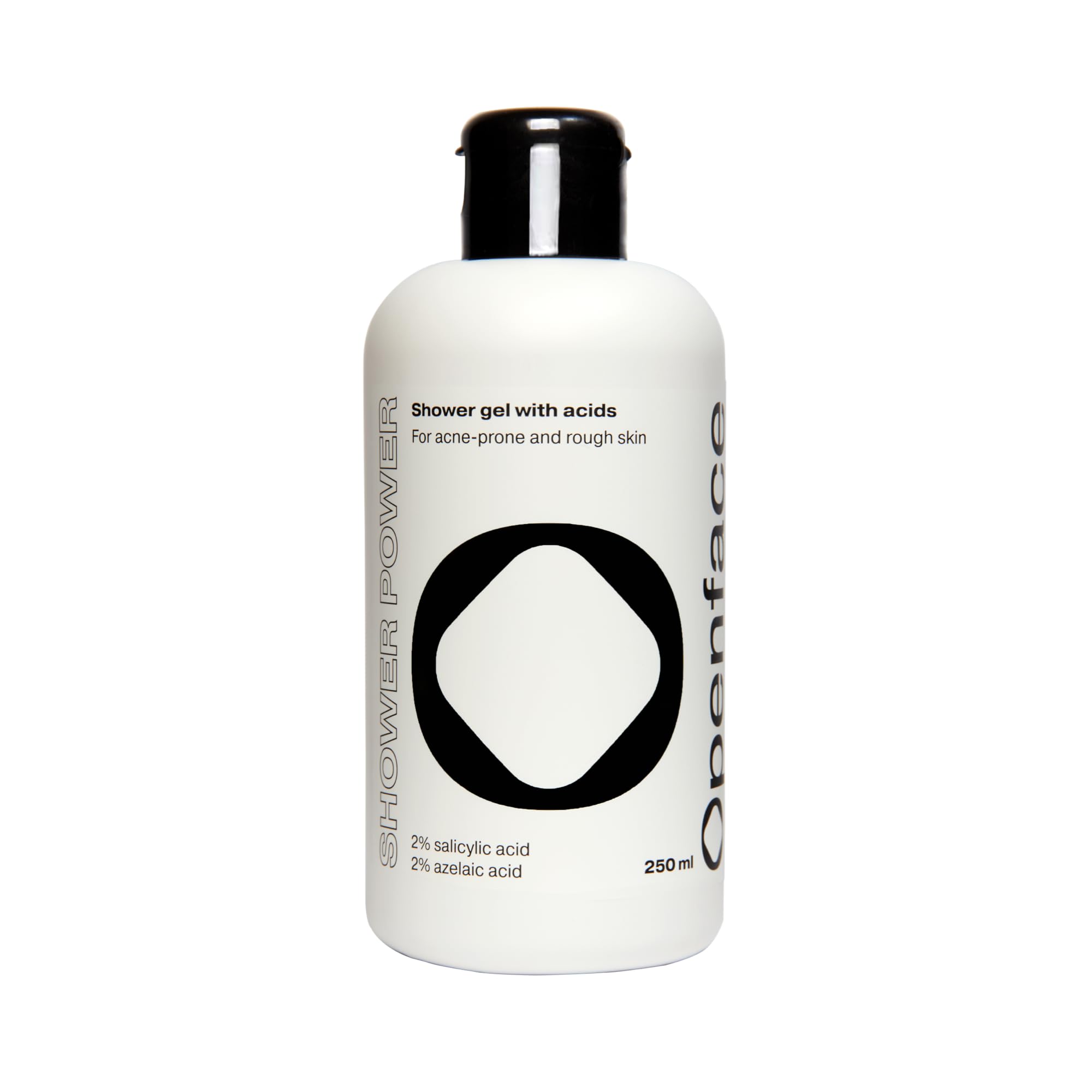 Openface Body Wash – 3% Salicylic Acid Exfoliating Gel for Body Acne