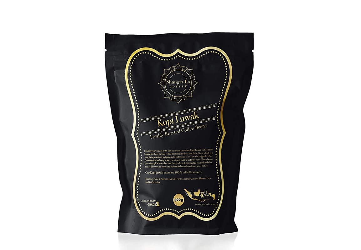 Shangri-La Wild Kopi Luwak Coffee Ground Beans | Indonesian – 500g