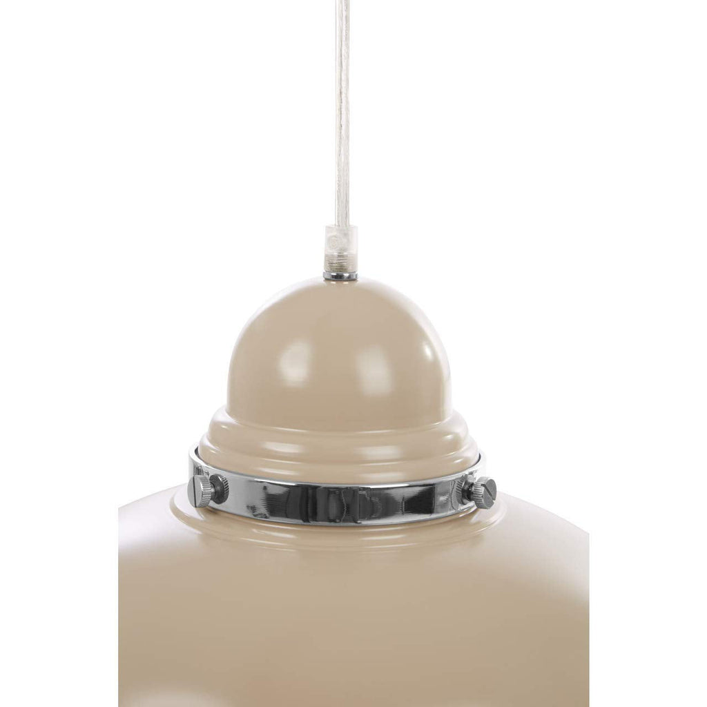 Premier Housewares Vermont Metal Pendant Light | E27 Clay Shade