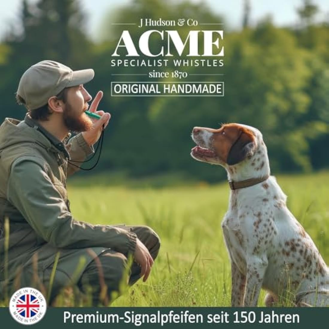 ACME 211.5 Dog Whistle with Whistle Band | Ultrasonic Recall Training