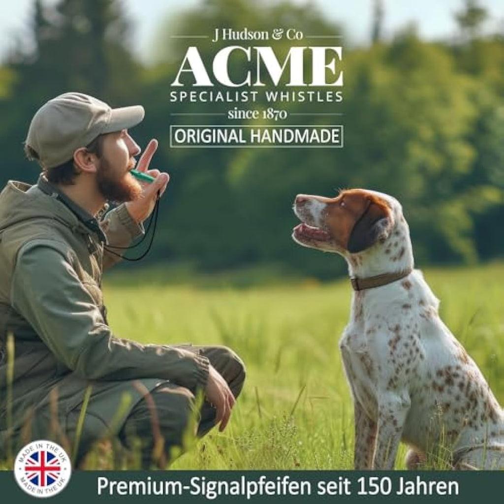 ACME Dog Whistle No. 210.5 with Lanyard – Carmine Red Training Whistle