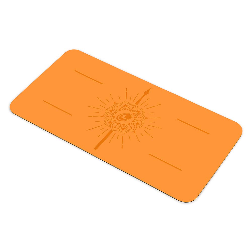 Liforme Happiness Yoga Pad – Non-Slip Eco-Friendly Mat with Bag