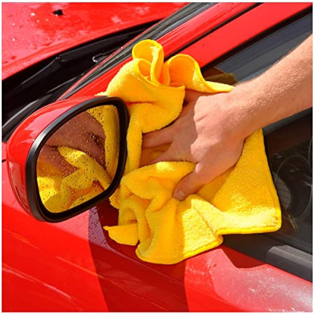 Kirkland Signature Ultra Plush Microfiber Towels – 36 Pack, Yellow