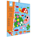 Janod Animal Mosaics Creative Kit – Kids Educational Art Activity