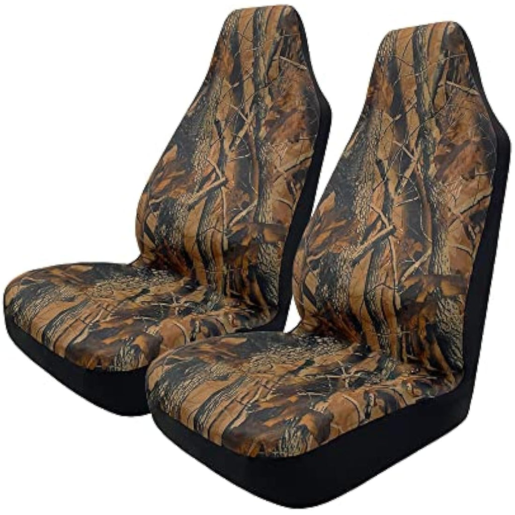 Jolof Store Camo Universal Front Car Seat Covers | Waterproof 600D Oxford