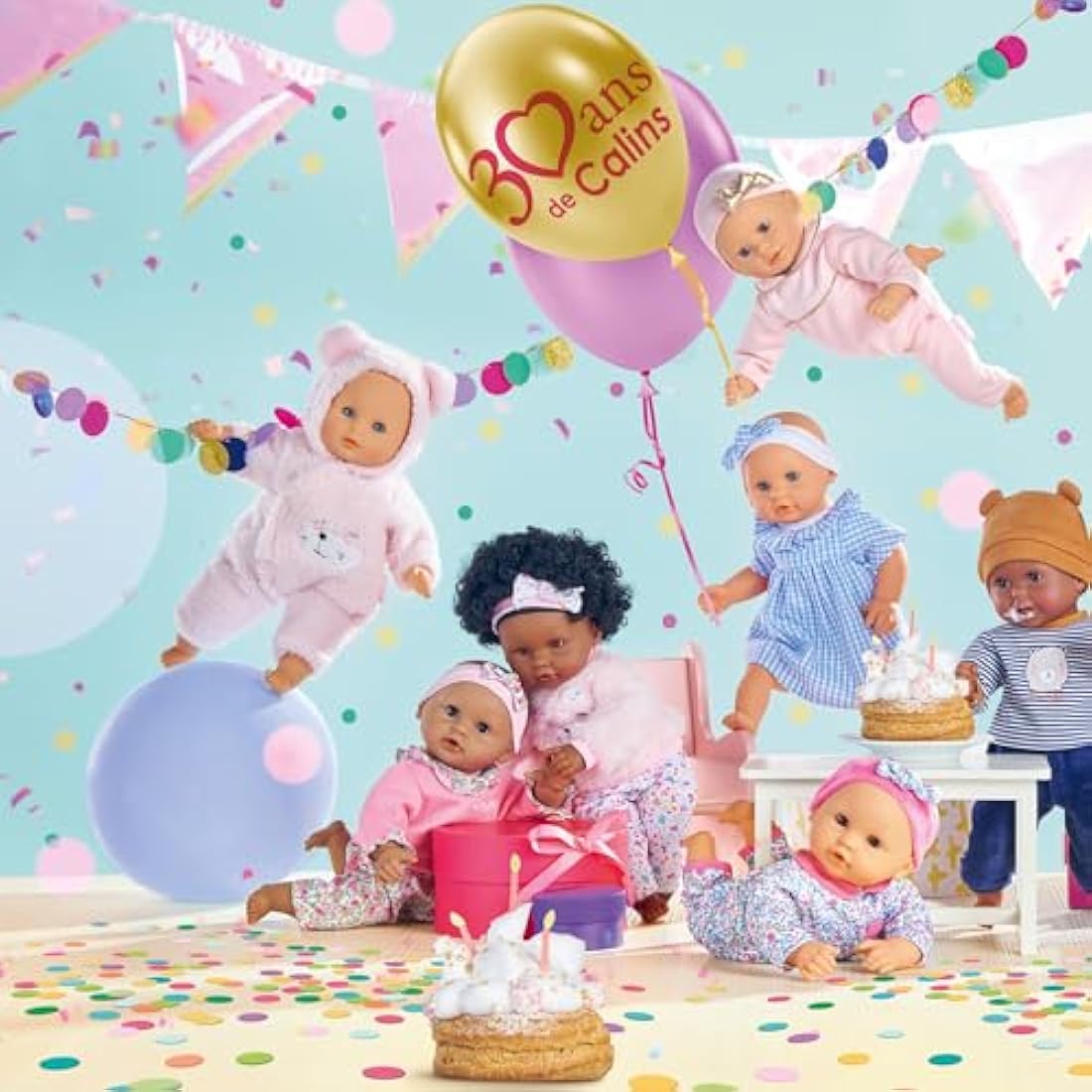 Corolle Bébé Calin Manon – Poupée de 30cm en Vinyle Parfumé à la Vanille