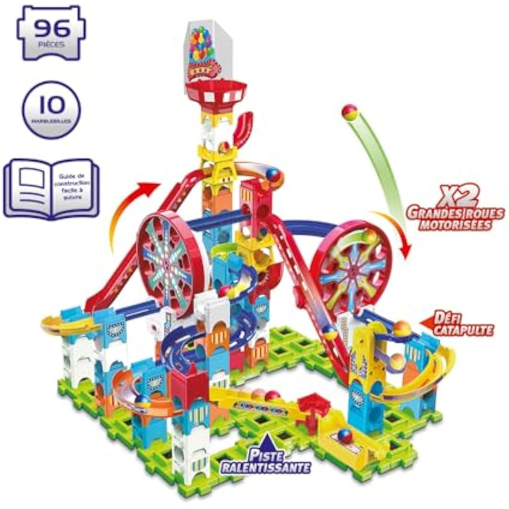 VTech Marble Rush Adventure Park - 96 Piece Electronic Marble Run Toy