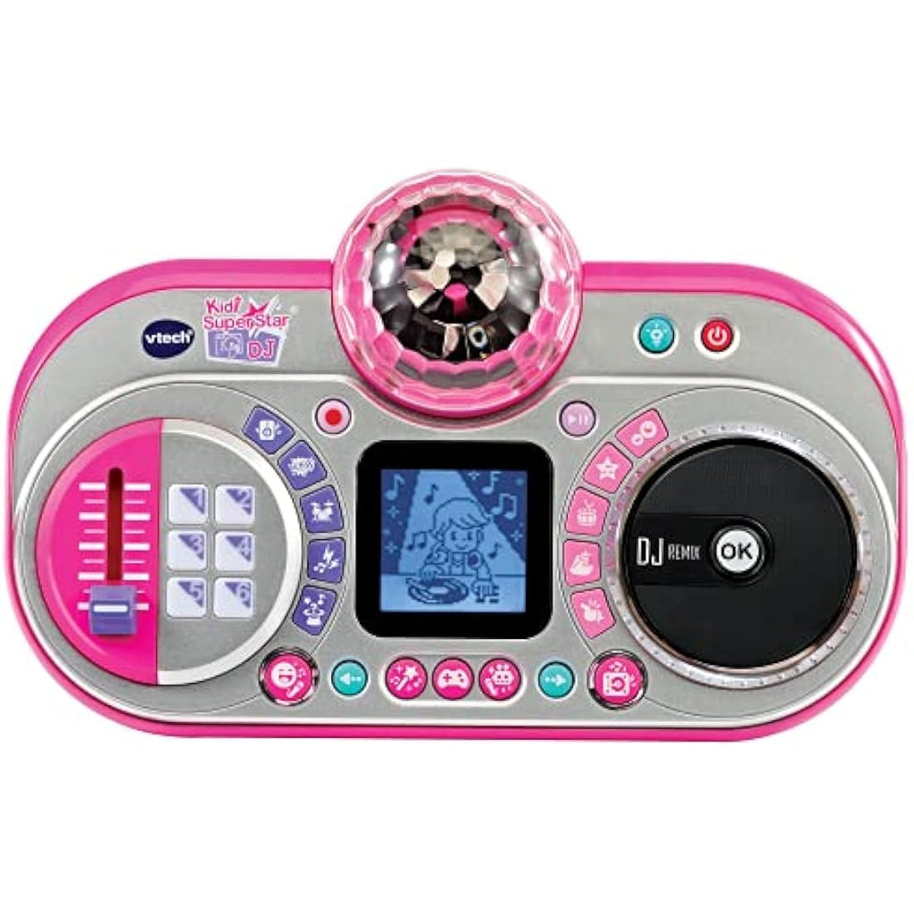 VTech Kidi Super Star DJ – Kids Karaoke Microphone with Disco Light