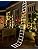 NEXVIN 9.9ft Christmas Ladder Lights with Santa Claus - 338 LED Multicolor