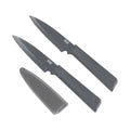 Kuhn Rikon Colori+ 2-Piece Grey Stainless Steel Kitchen Knife Set