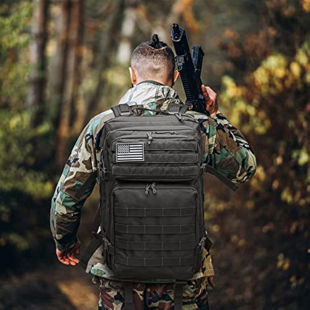 G4Free 40L Tactical Molle Backpack – Durable 1000D Hiking Assault Pack