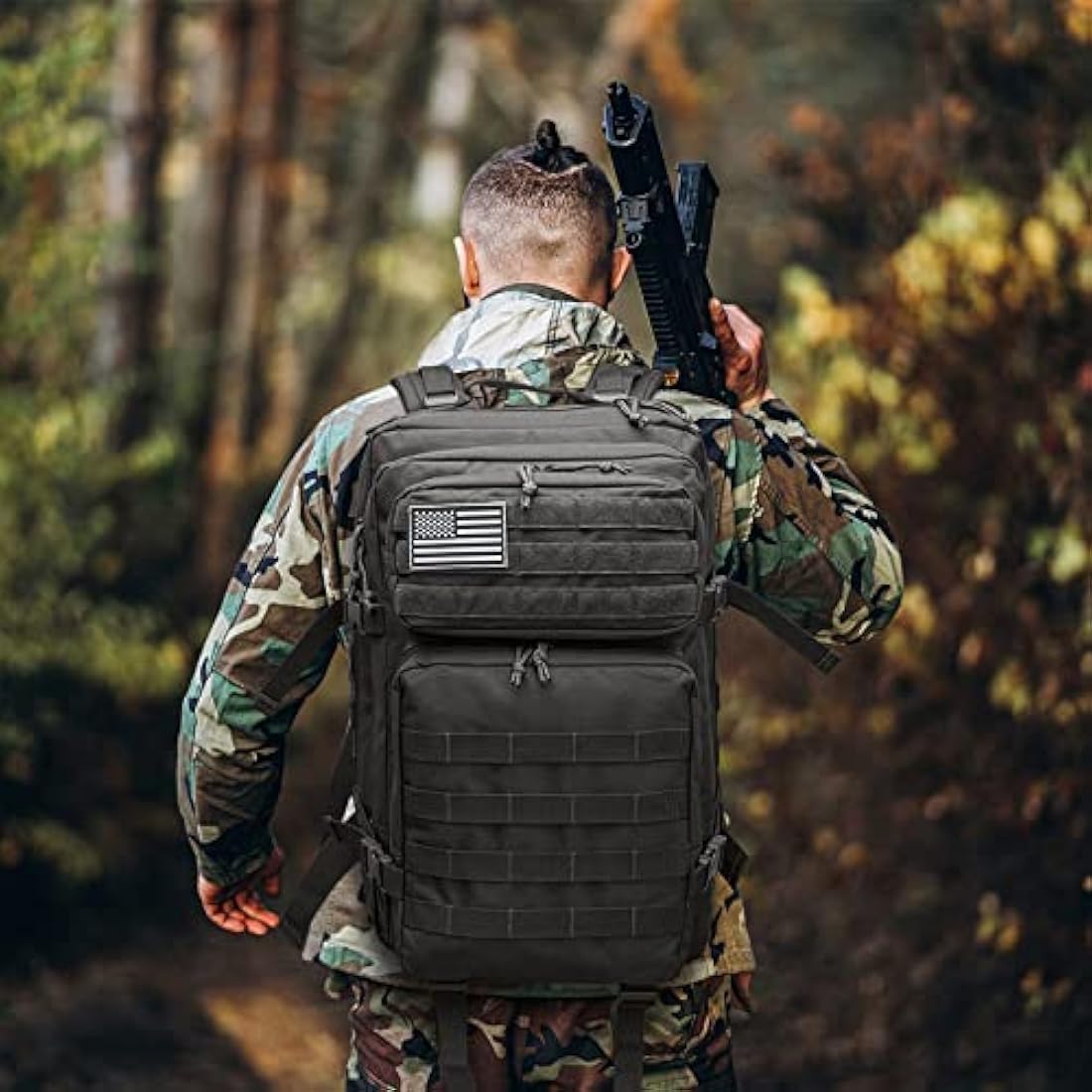 G4Free 40L Tactical Molle Backpack – Durable 1000D Hiking Assault Pack