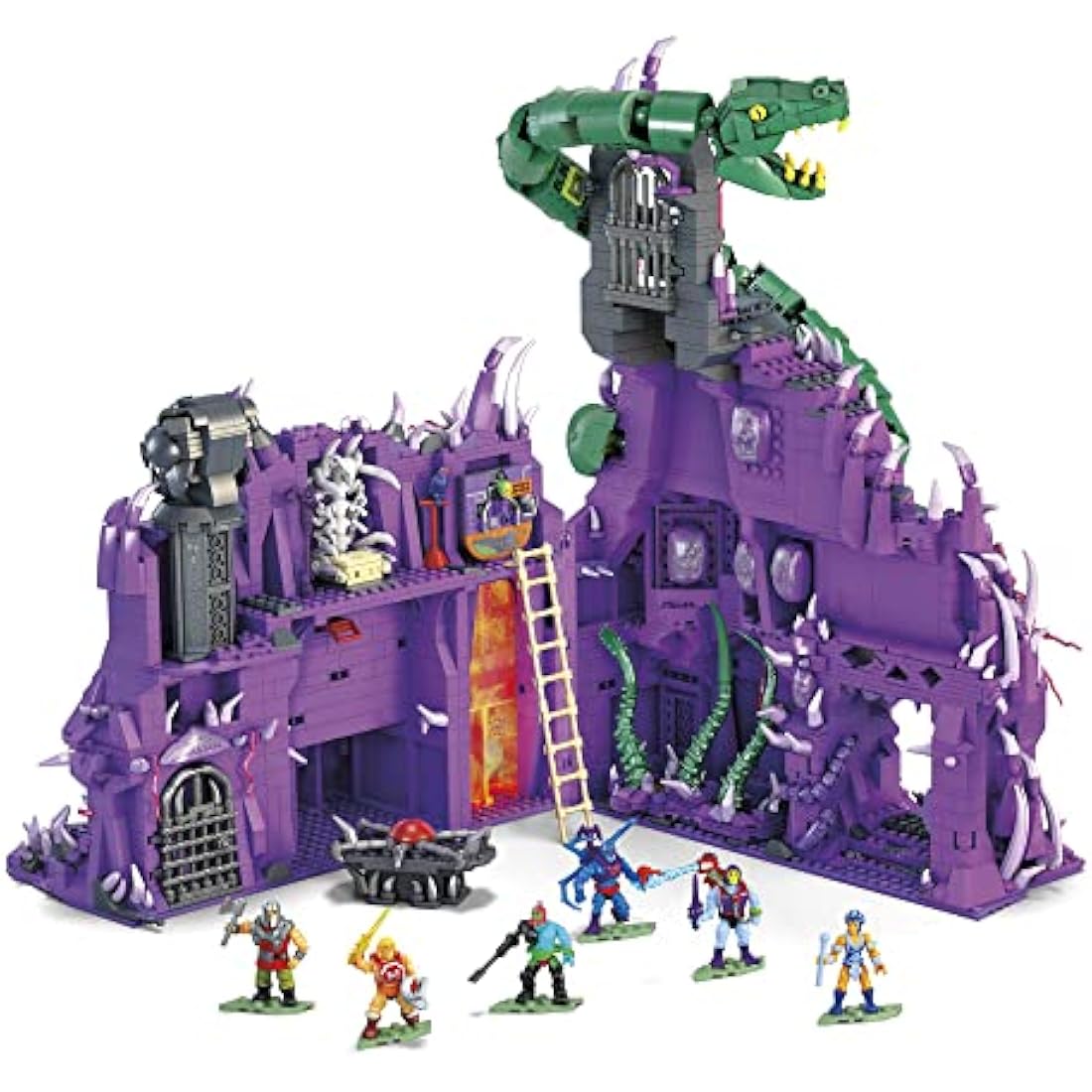 MEGA Masters of the Universe Snake Mountain Building Set for Adults